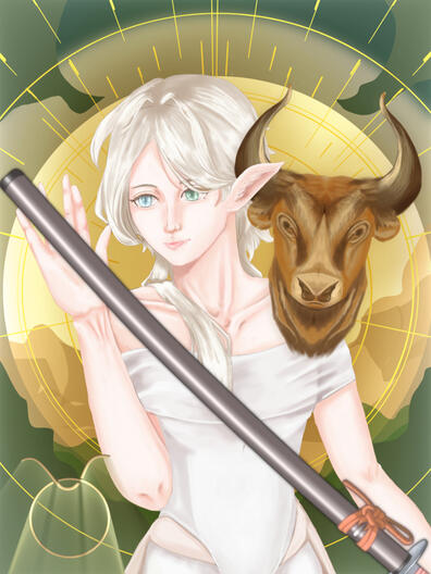 Normal Style simple Background+Add Animal