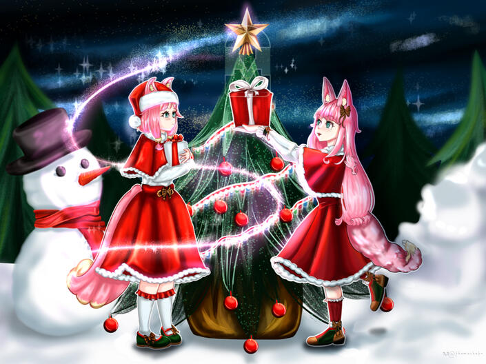 Full rendered Couple + Detailed Background