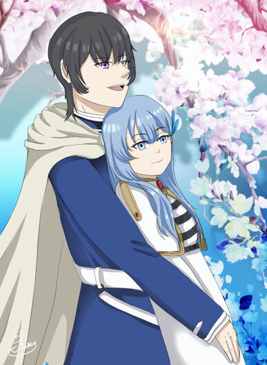 Couple Simple Anime Style